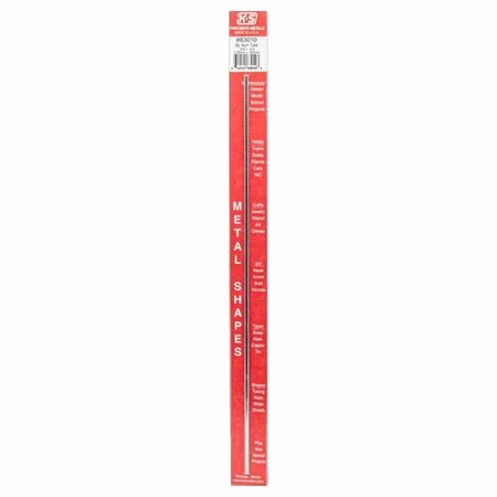 K&S PRECISION METALS Tube Sqr3/32X.014X12Alum 83010